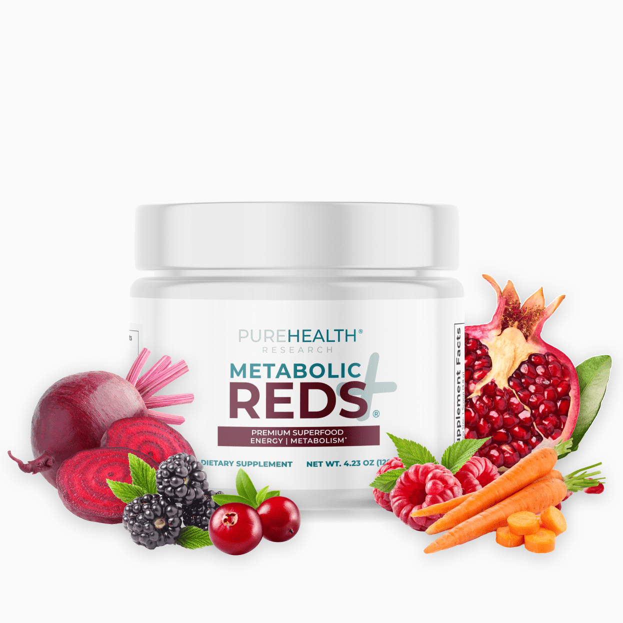 metabolic reds+ bottle